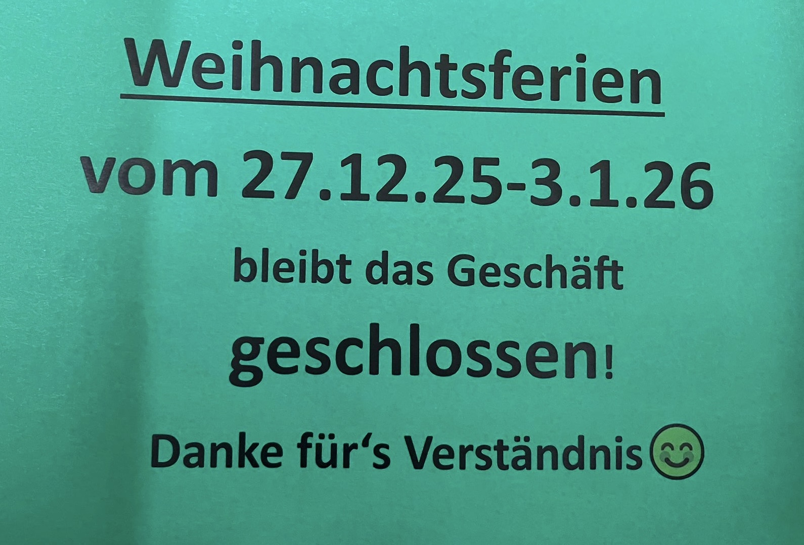 Zur Info 👍🏼🎄❣️