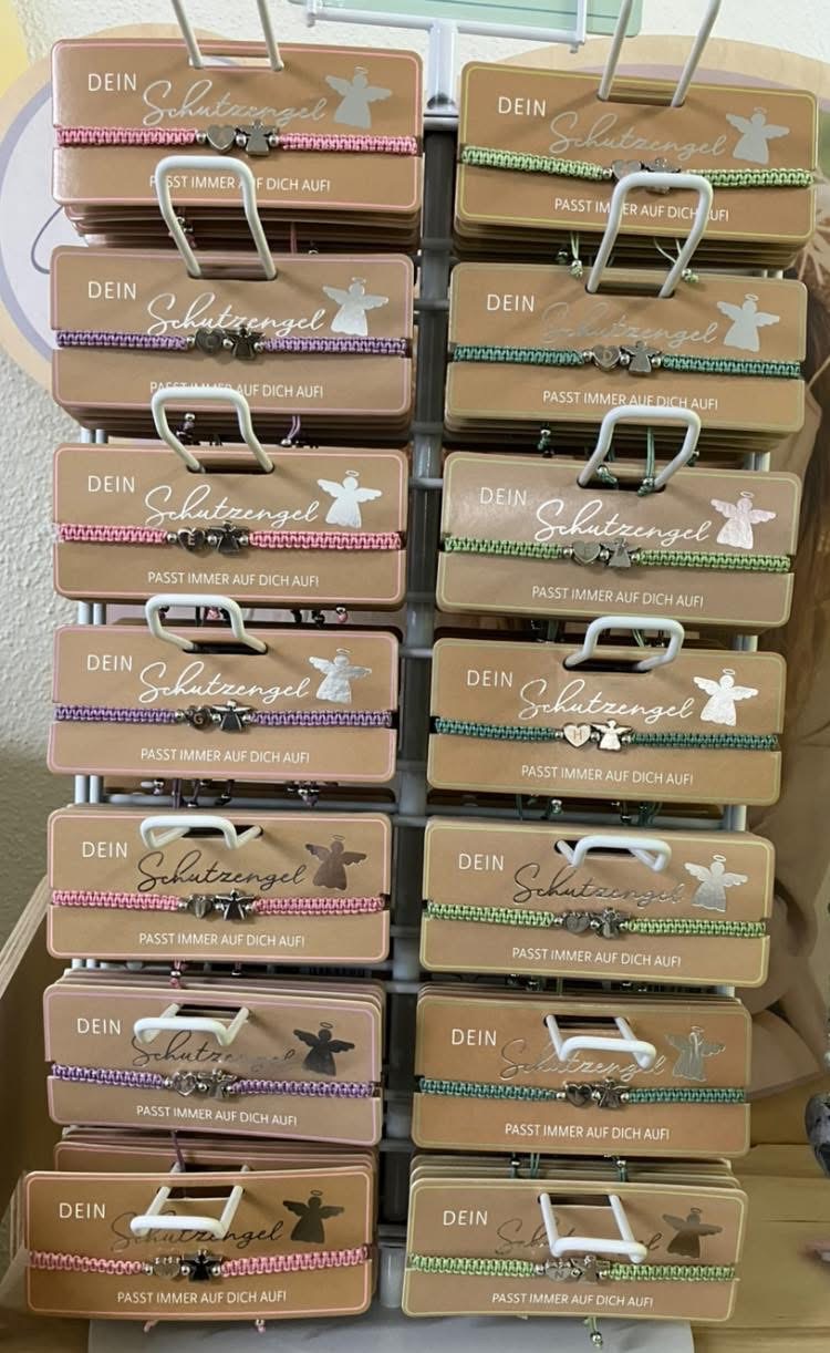 Schutzengel Armbändchen mit Initialien😇